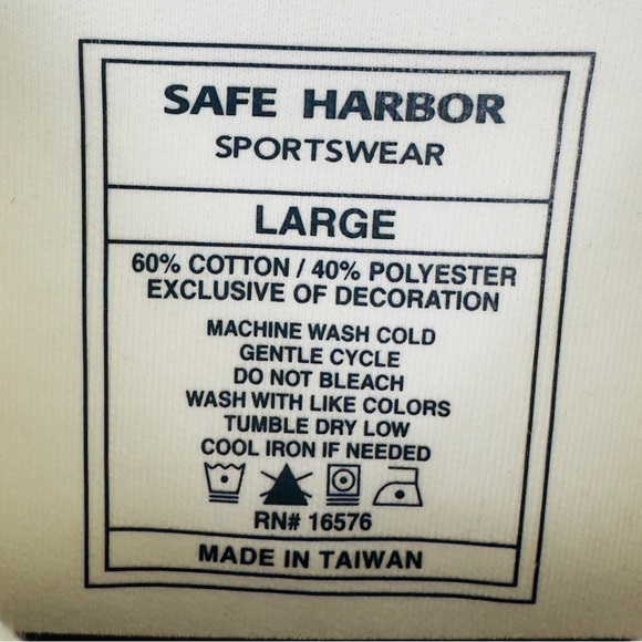 Men’s Safe Harbor Sportswear Collared Short Sleeve Top White/Taupe Black… - Picture 7 of 8